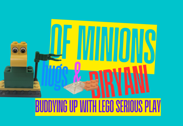 Title with Model of a minion