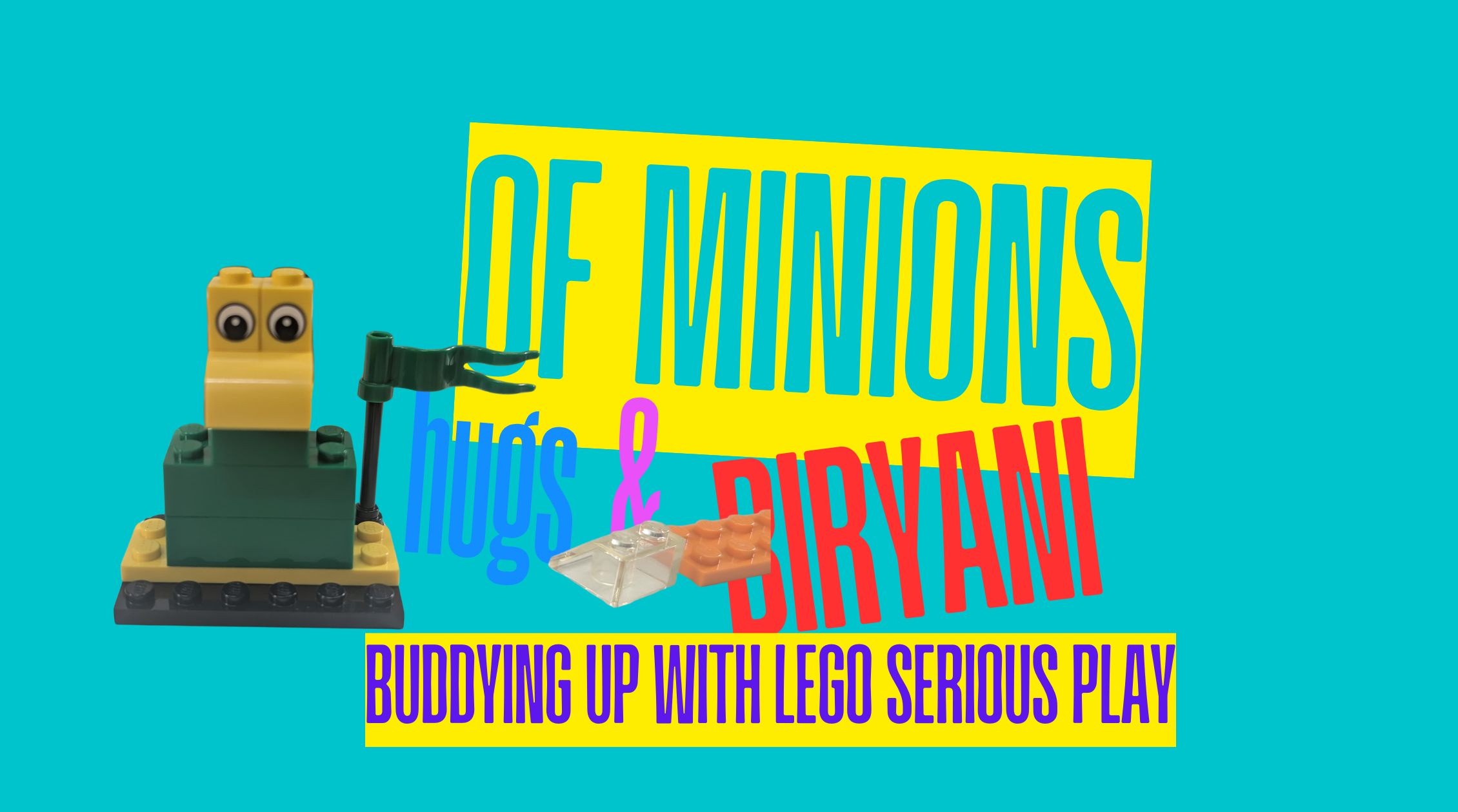 Title with Model of a minion